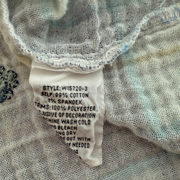 Johnny Was Medium Multicolor Embroidered Blouse - Picture 2 of 3